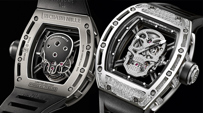 Replica Richard Mille RM 052 Tourbillon Skull WG Watch Replica Richard Mille RM 052 Tourbillon Skull WG Watch